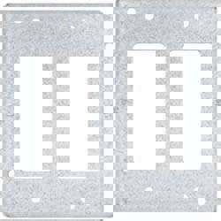 Square Surface Electrical Box Cover: Steel